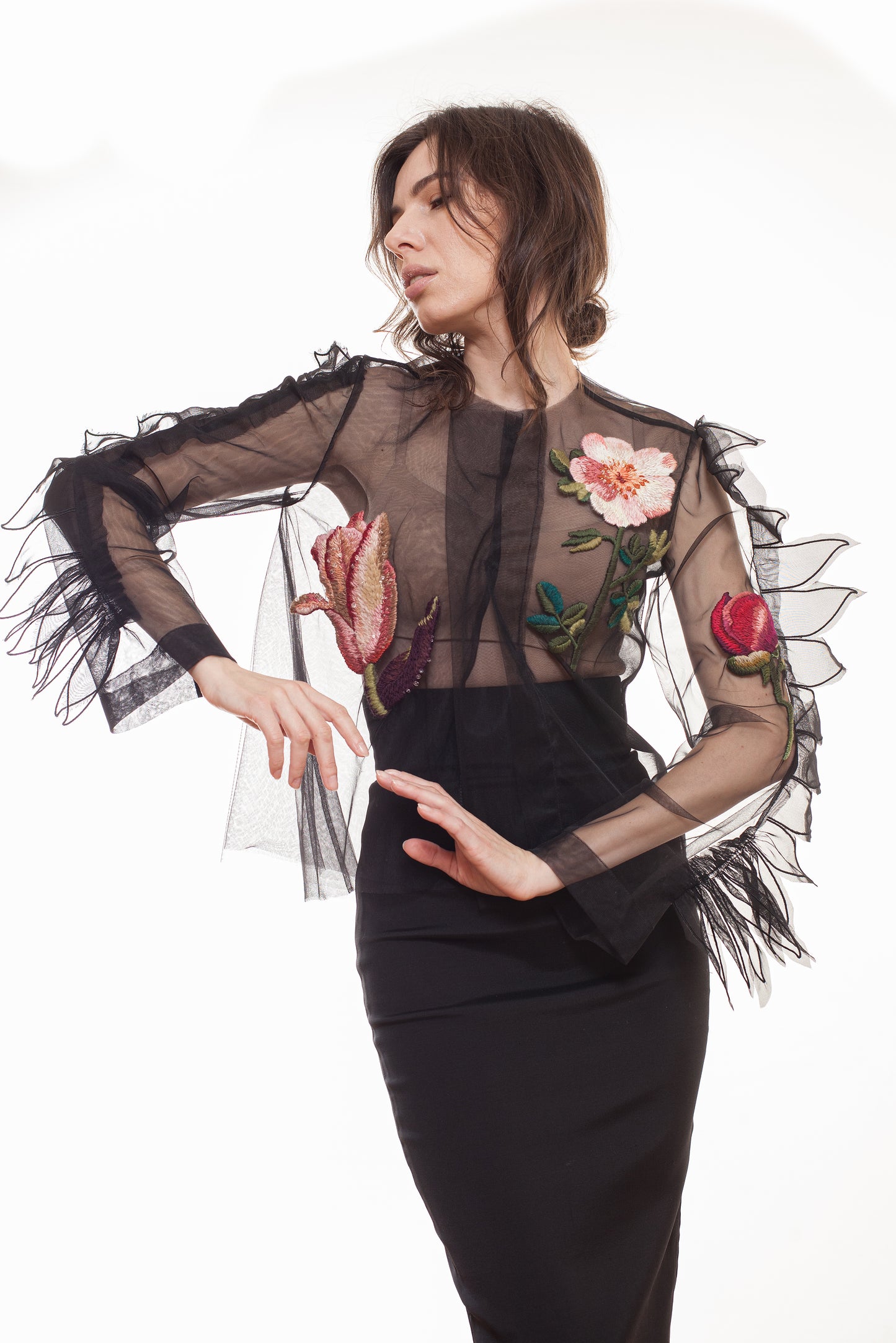 Embroidered blouse