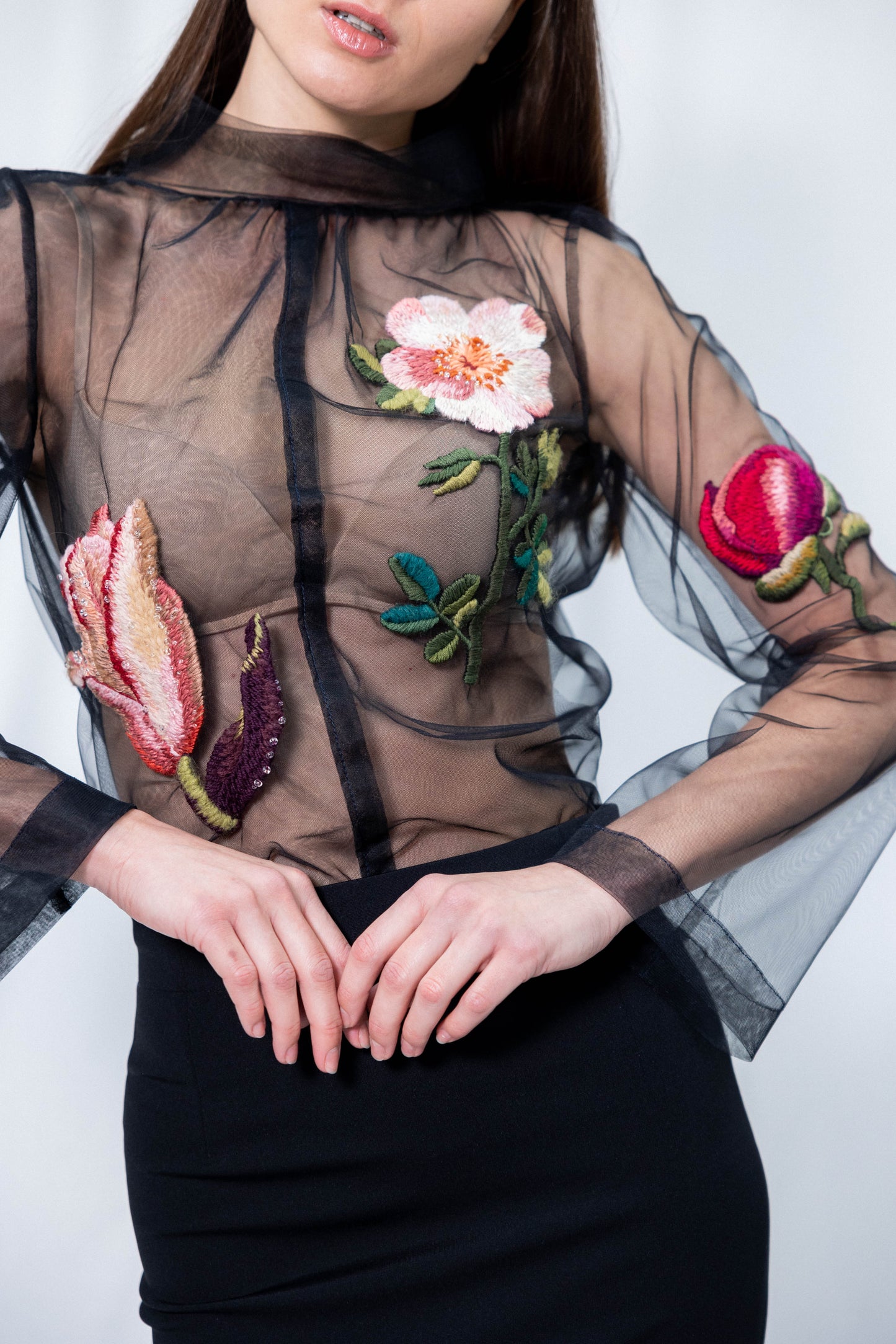 Embroidered blouse