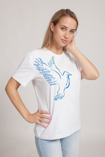 T-shirt  “The Pigeon of Hope”