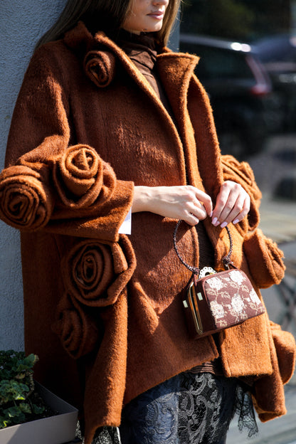 A romantic wool coat